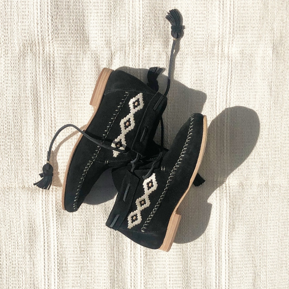 Soludos | Moccasin Ankle Boots - Picture 2 of 8